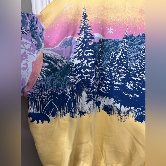 Urban outfitters vibrant pullover sweatshirt size large - Picture 5 of 10